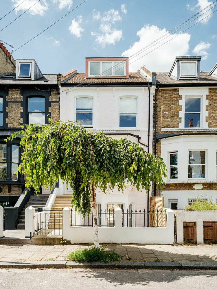 the top floor now features an expanded dormer roof