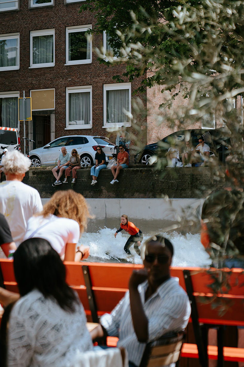 RiF010 uses 100% sustainably generated energy to generate the waves