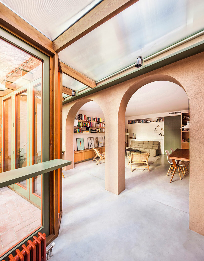 slight adjustments were made in the building’s form