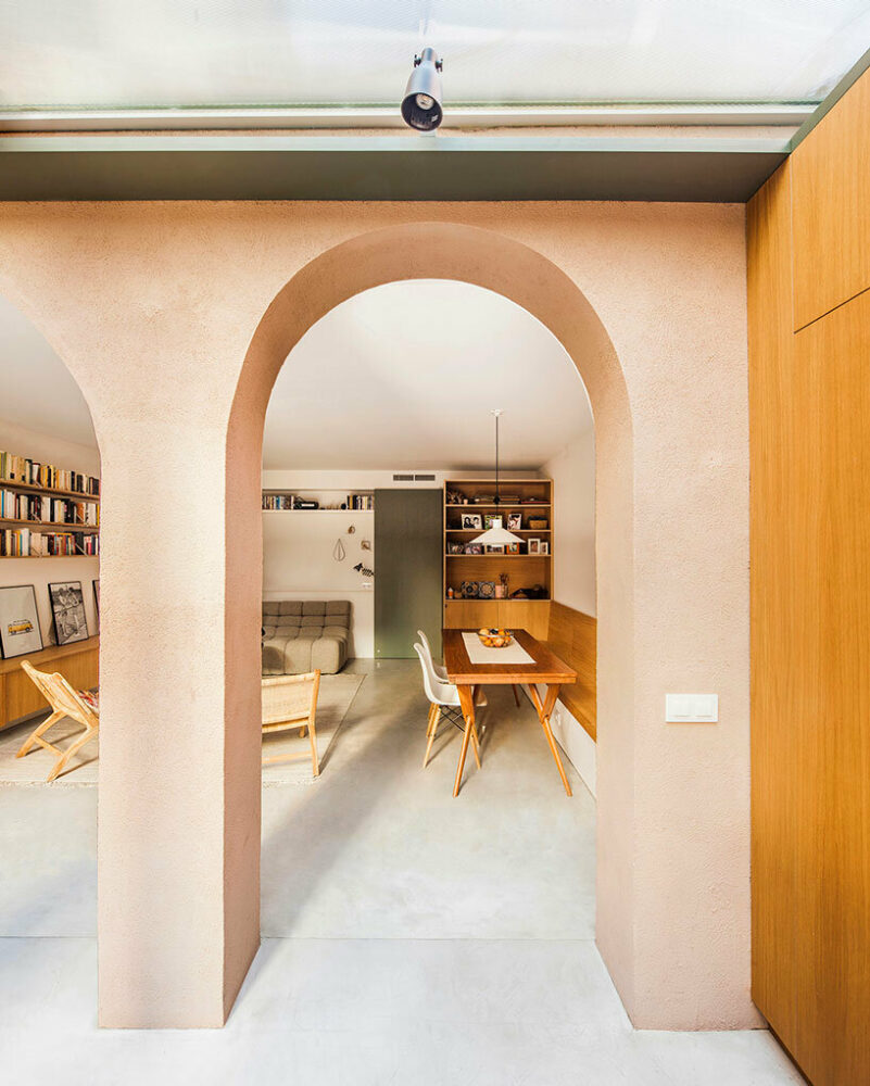 the garden becomes an additional room of the house