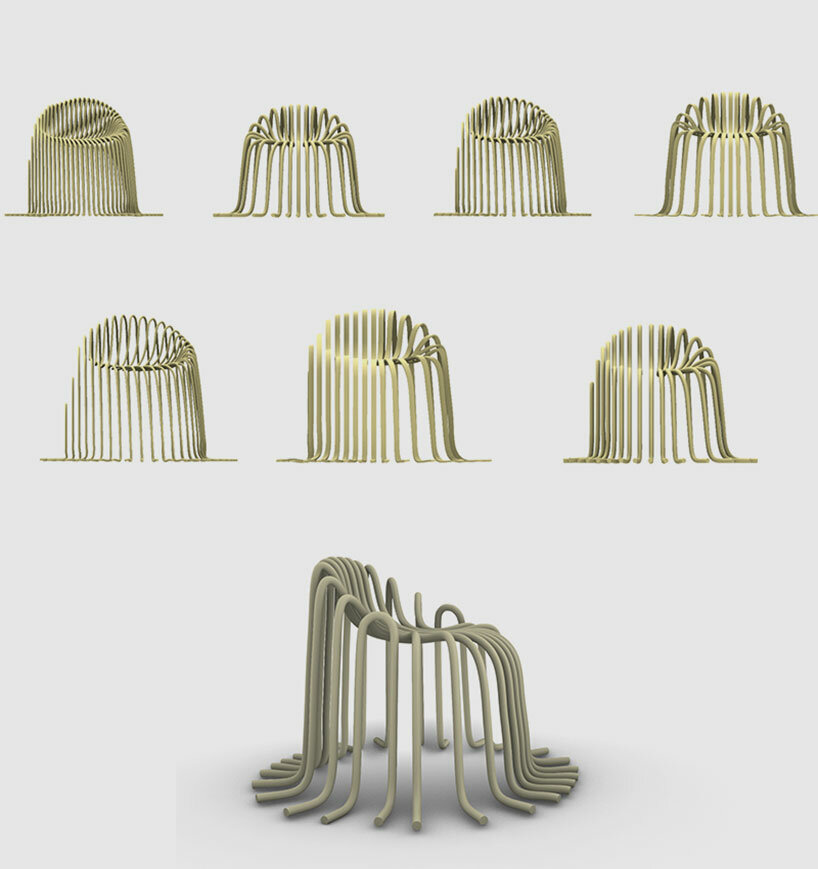 different stripe designs tested for aesthetics and stability 