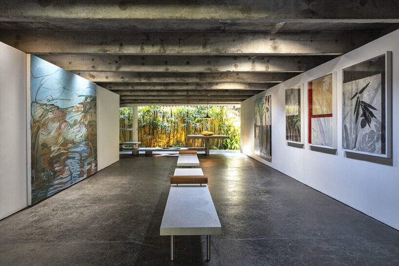 ABERTO/03 exhibition view at the Atelier House of Tomie Ohtake | image © Ruy Teixeira, courtesy ABERTO