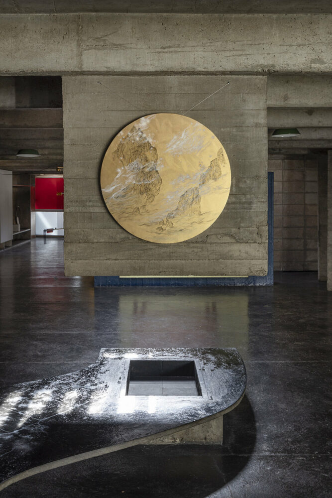 Sandra Cinto work | ABERTO/03 exhibition view at the Atelier House of Tomie Ohtake | image © Ruy Teixeira, courtesy ABERTO