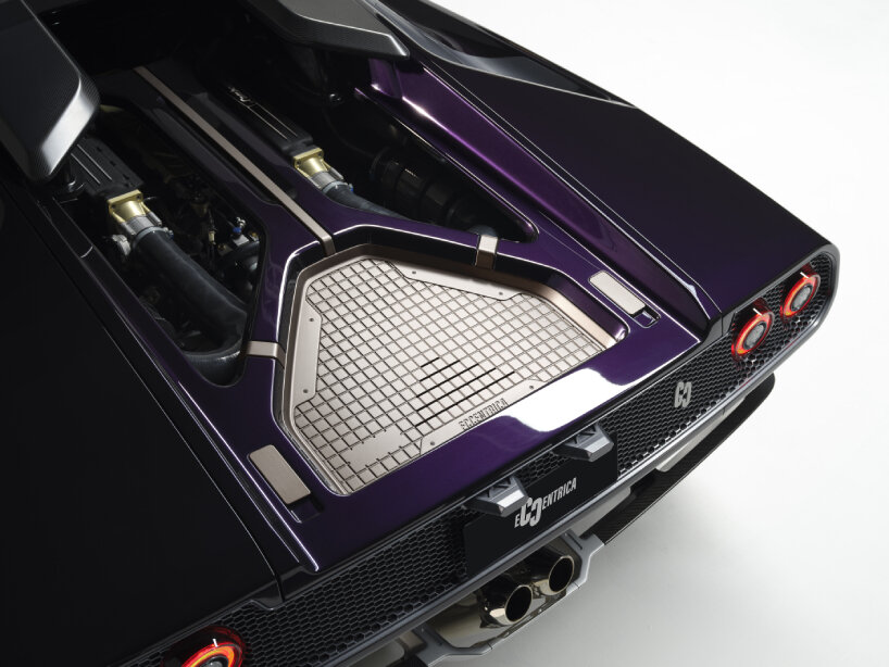 the car's engine has been paired with a new, custom-built six-speed transmission