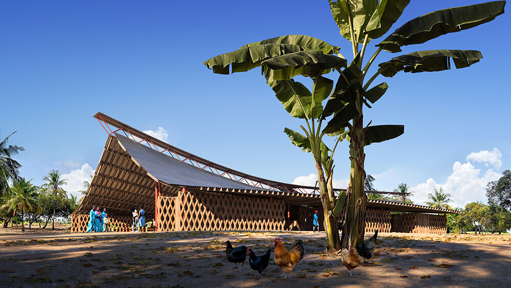 HASSELL hope village tanzania designboom