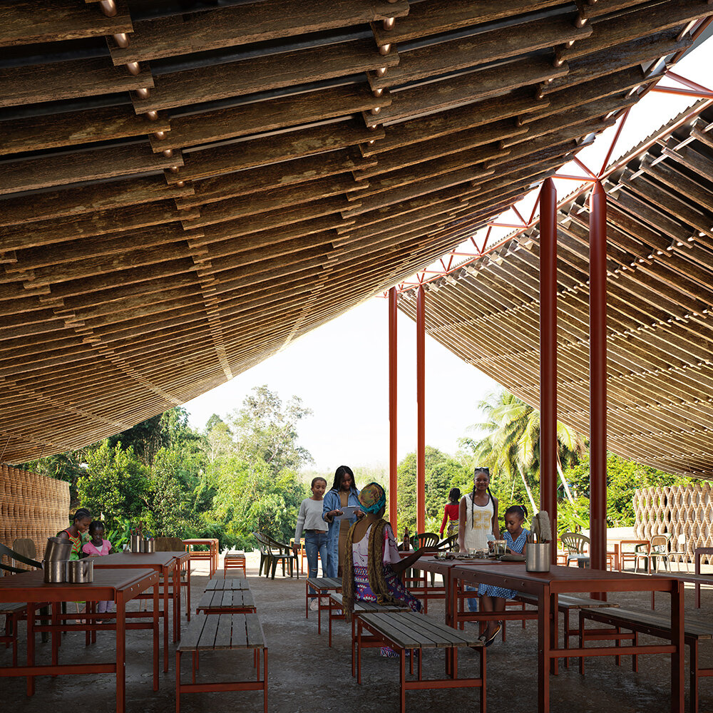 HASSELL hope village tanzania designboom