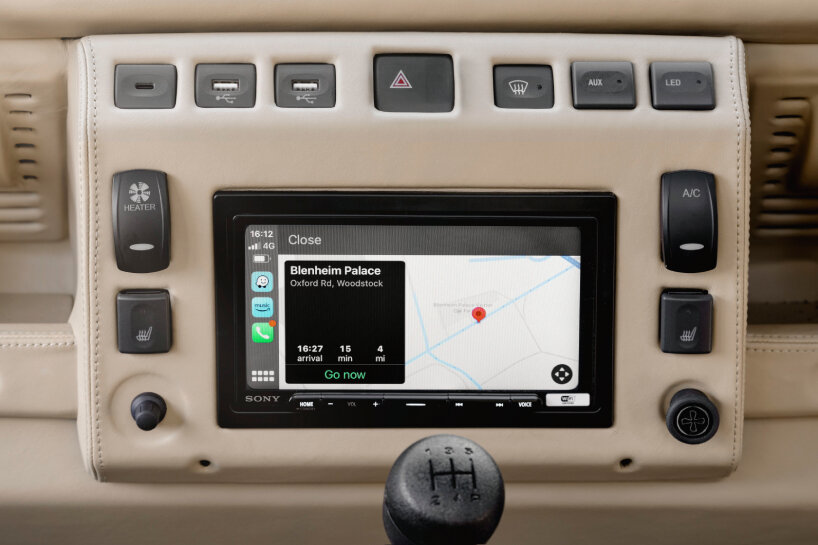 Apple users may appreciate the wireless Apple CarPlay integrated into the refreshed Land Rover vehicle