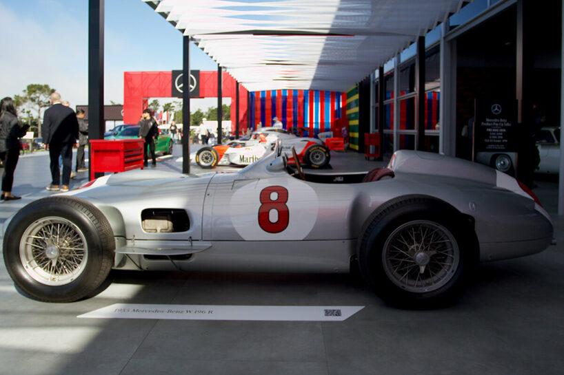 Star Lounge install view, 1955 Mercedes-Benz W 196 R, image © designboom
