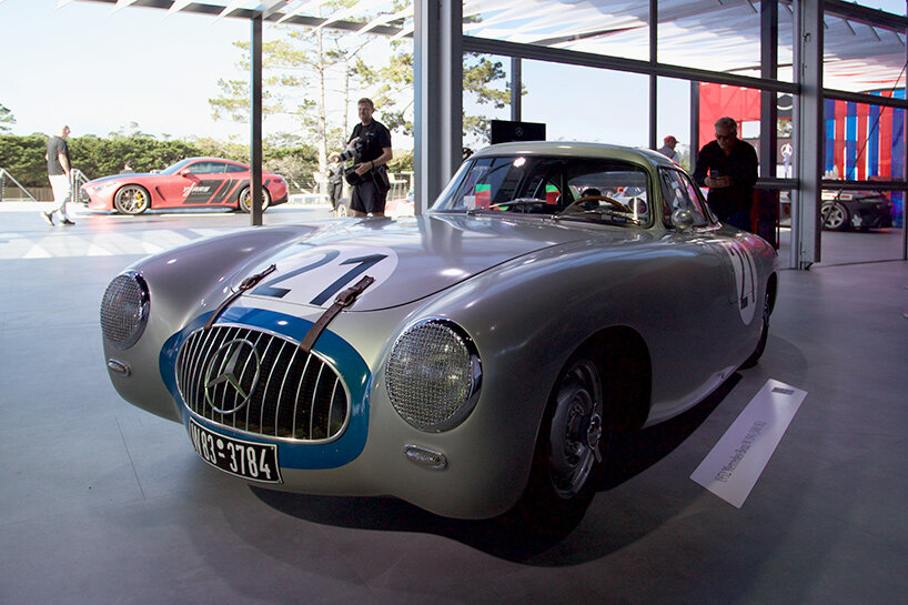 Star Lounge install view, 1952 Mercedes-Benz W 194 (300 SL), image © designboom