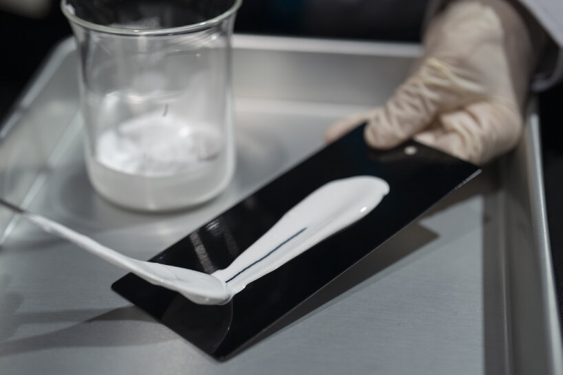 nissan white cooling paint