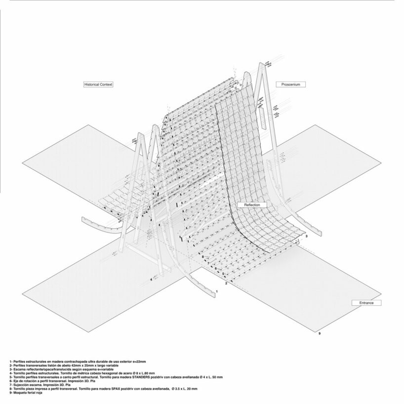 exploded isometric view
