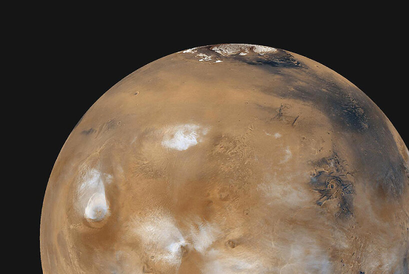 Mars can produce its natural greenhouse effect