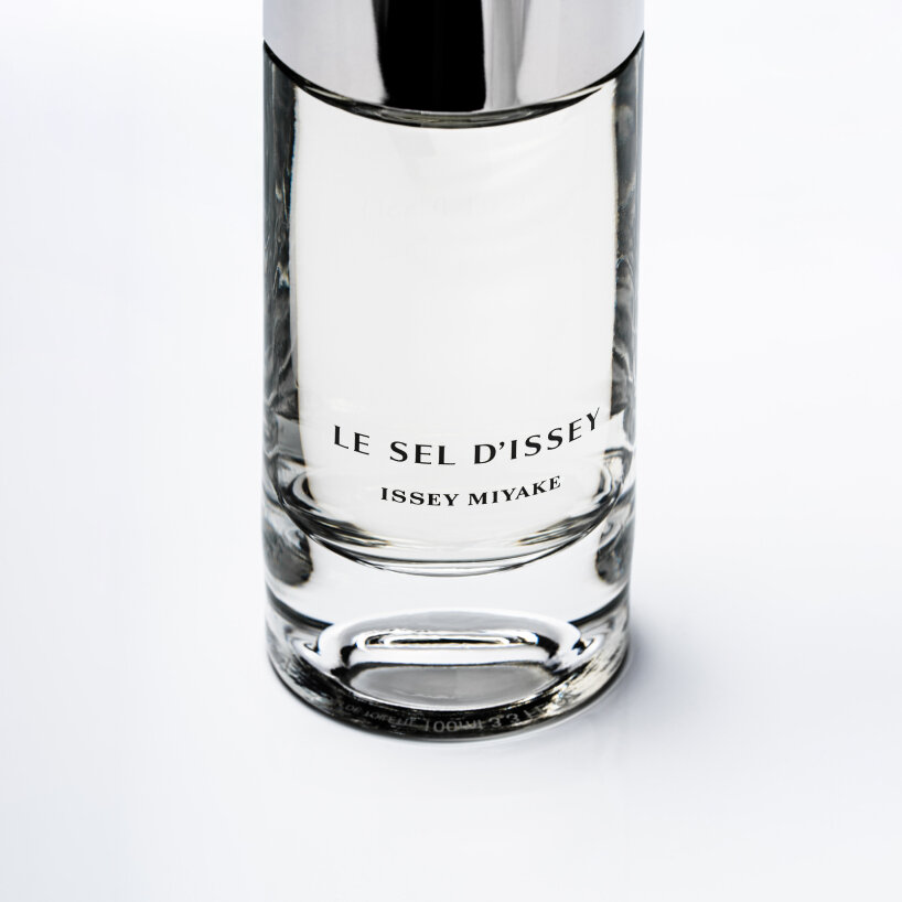 Issey Miyake's LE SEL D'ISSEY perfume bottle by Tokujin Yoshioka
