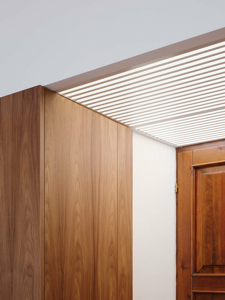 cntextual’s design introduces modern functionality while respecting the apartment’s roots