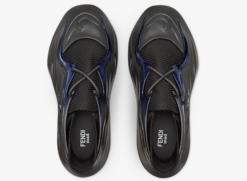 FENDI MAD sneakers with dark blue detailing
