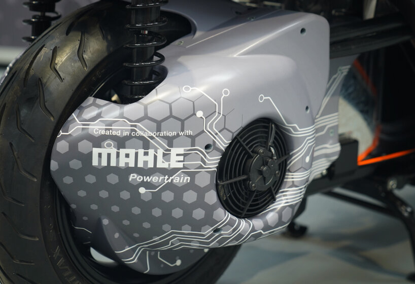 White Motorcycle Concepts collaborates with MAHLE Powertrain for the vehicle's battery