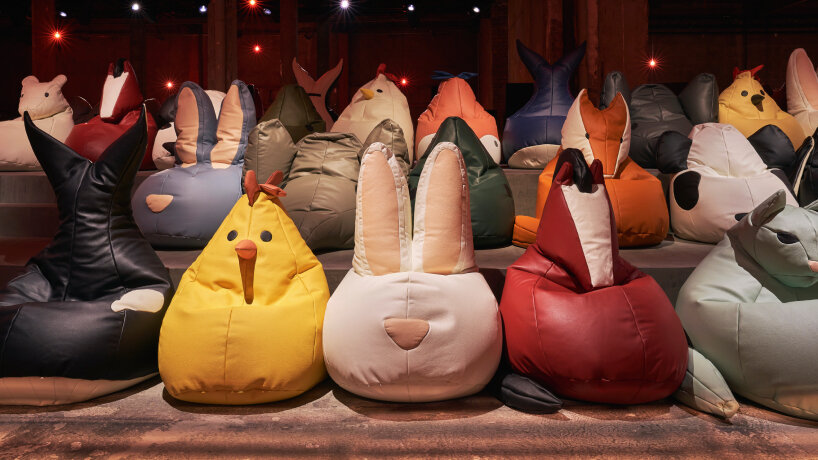 bottega veneta animal beanbag chairs
