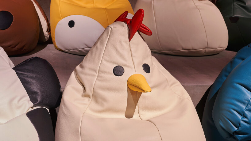 bottega veneta animal beanbag chairs