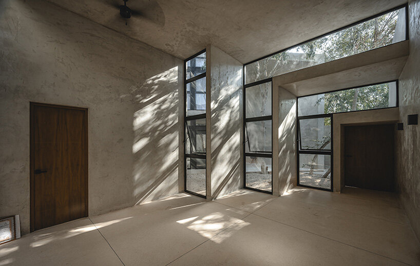 expansive windows throughout Casa Zen allow light to flow freely