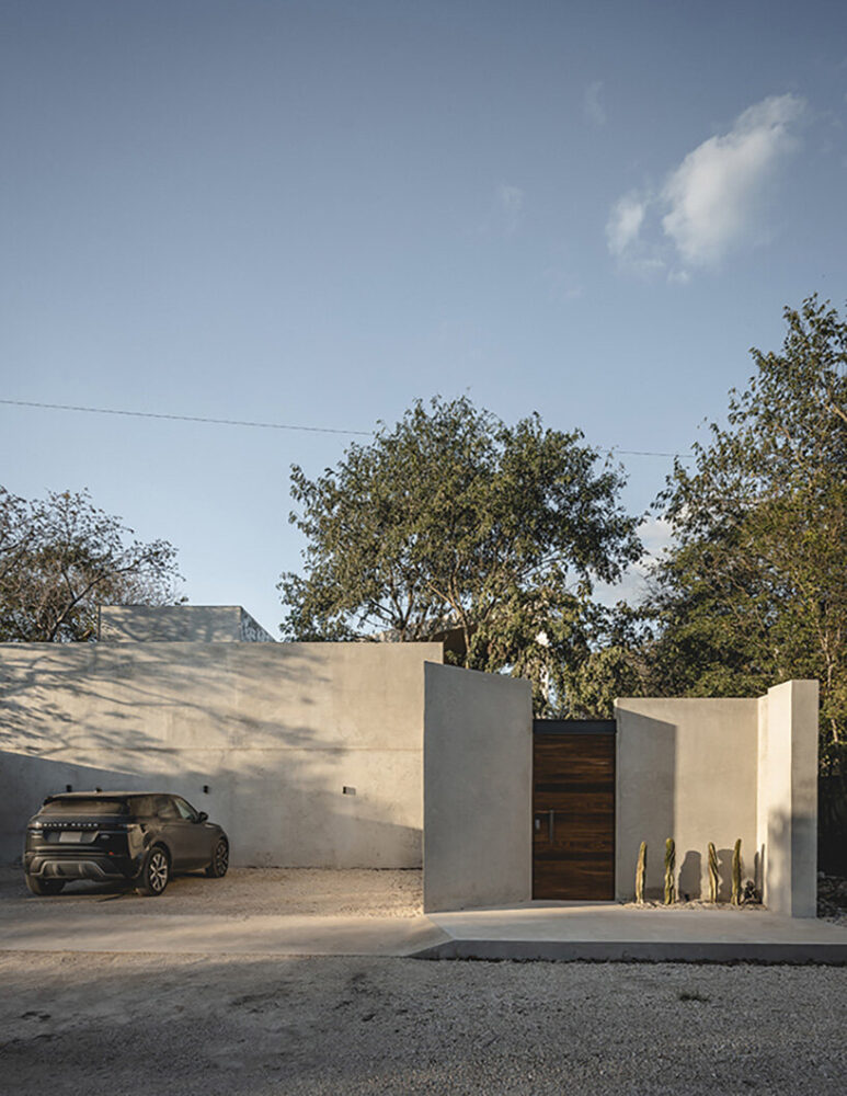 allowing the natural environment to be the focal point