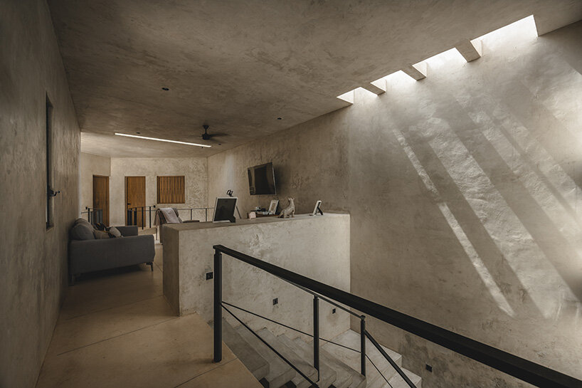 light and shadow interplay through Casa Zen’s large windows