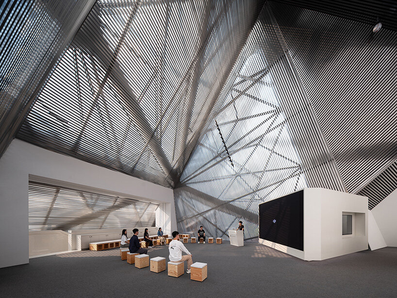 sunlight exposure is especially strong on the first floor