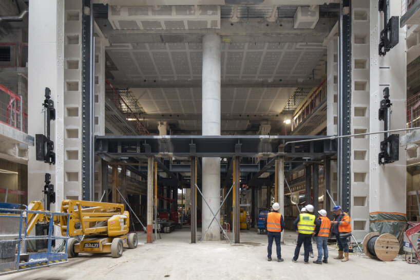building site view of the Fondation Cartier pour l’art contemporain’s future premises, Place du Palais-Royal, Paris as of may 2023 | photo © Martin Argyroglo
