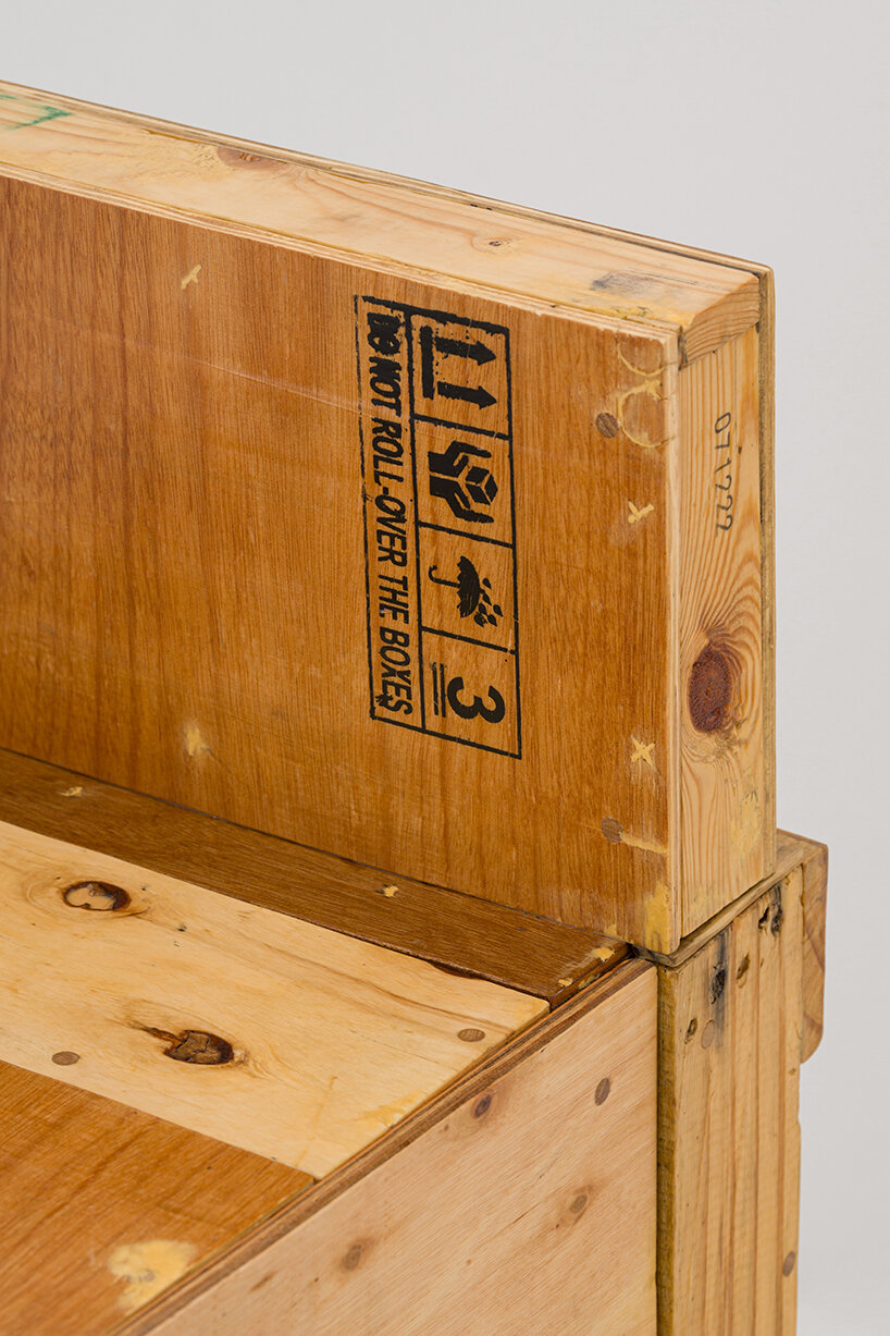 the letters inscribed during the distribution process serve as an engaging graphic feature