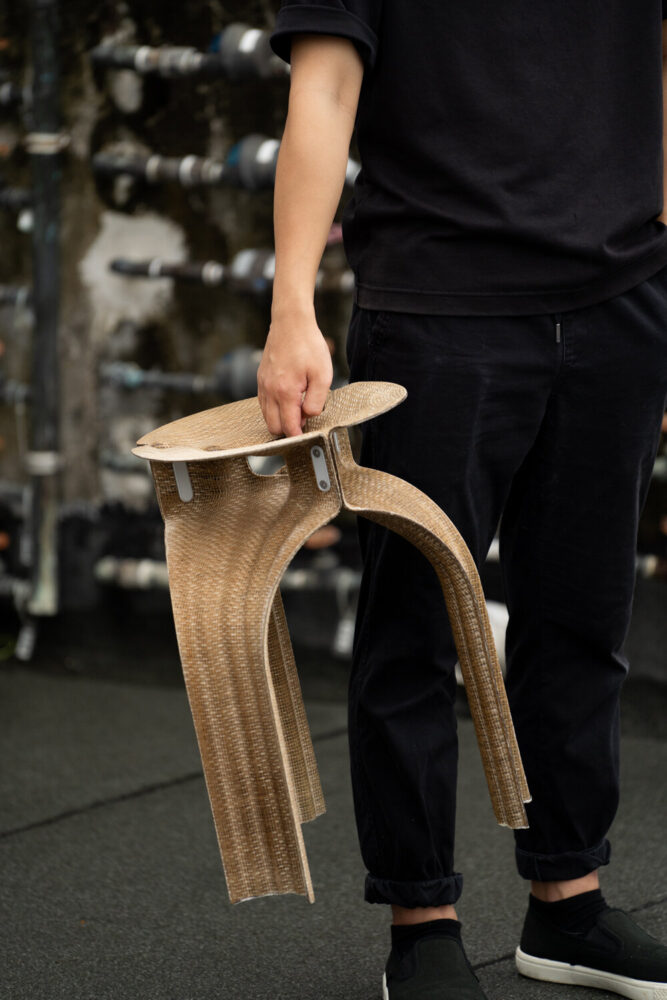 Triplex stool by Studio RYTE