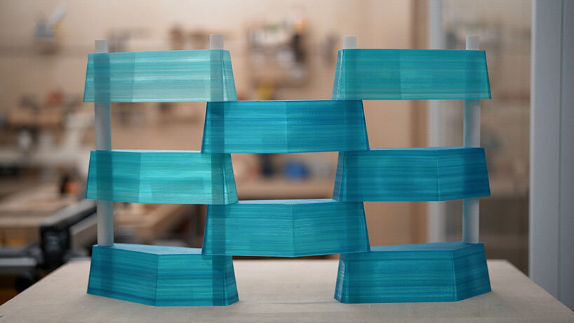 the ring-shaped design also reflects the principles of material circularity | photo by Erika Fung