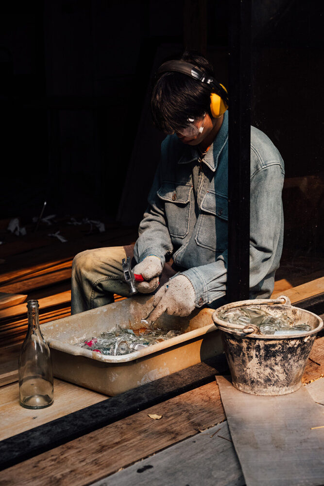 the final design emphasizes sustainability and local craftsmanship