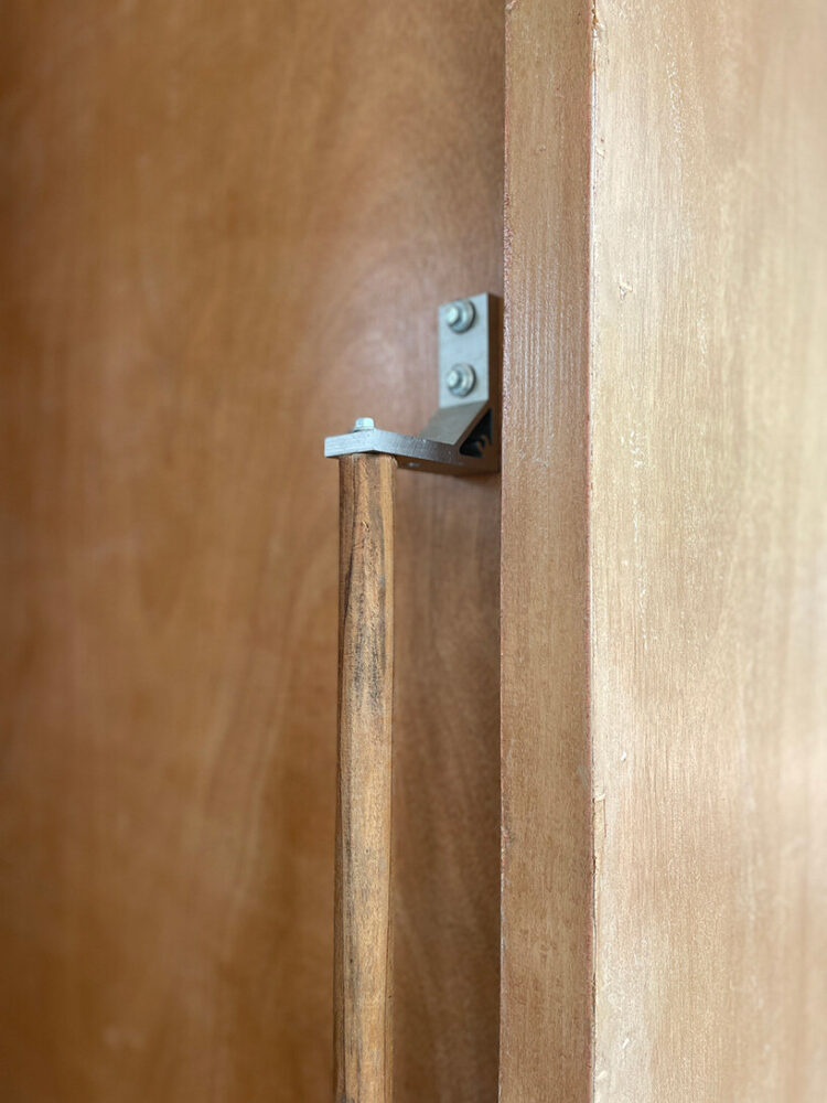 a minimalist approach to furniture complements the clean lines