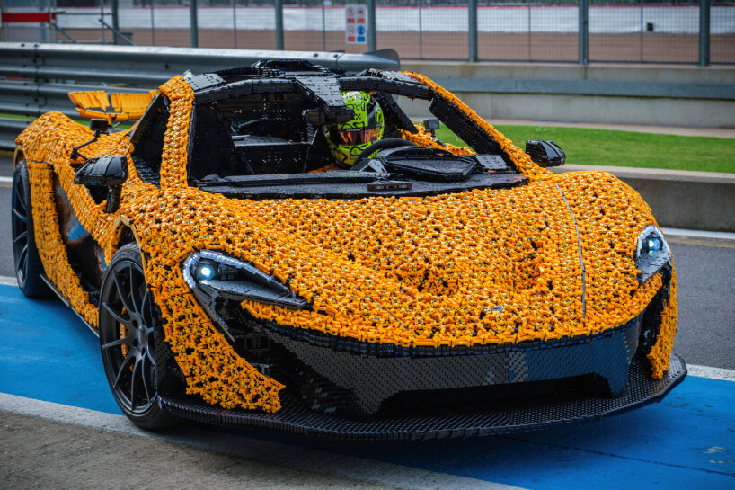 23 specialists worked on the LEGO Technic McLaren P1 supercar