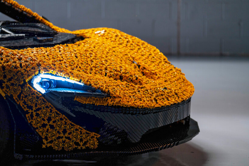 this is the first time a LEGO scale build could drive around corners and complete a racetrack lap