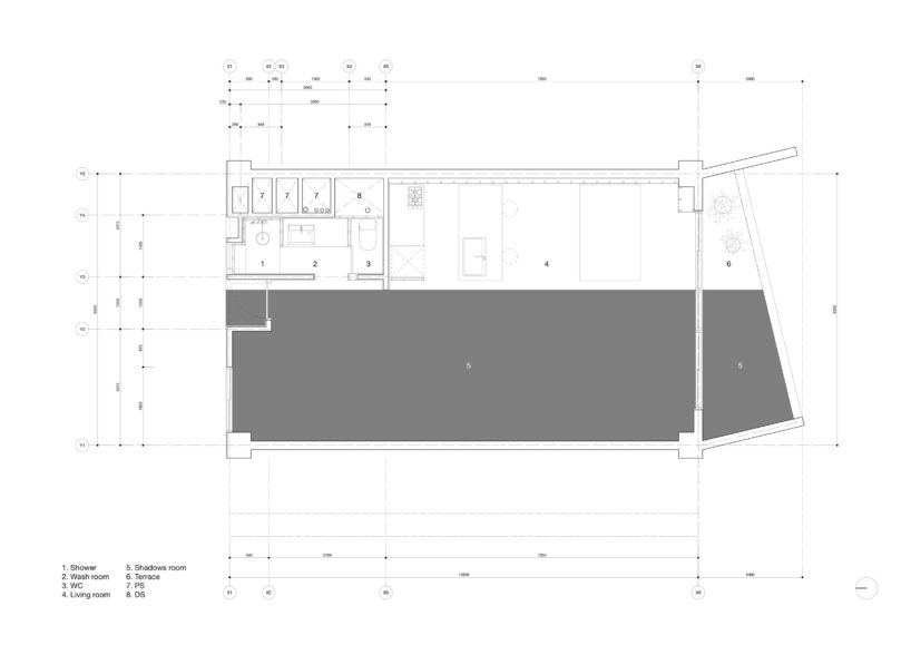 floor plan by Masato Takahashi Architects