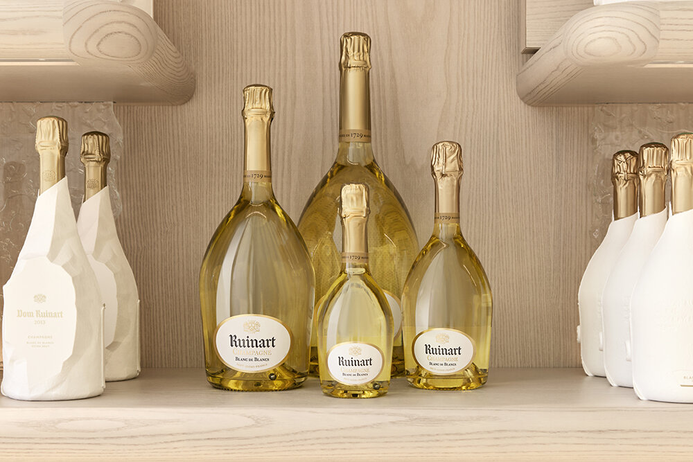 Nicolas Ruinart Pavilion boutique designed by Gwenaël Nicolas | image © Chloé Le Reste