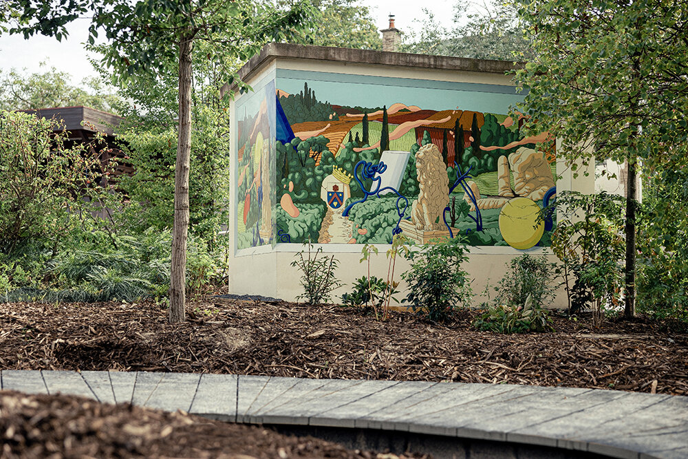 Fenêtre sur Vignoble  by Ugo Gattoni, 2024 | image © Mathieu Bonnevie