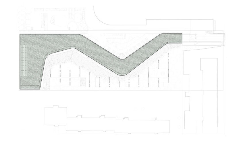 roof plan | © Steven Holl Architects