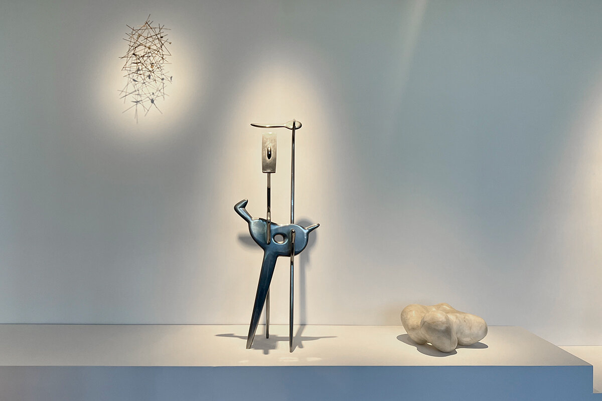 installation view, ‘Against Time: The Noguchi Museum 40th Anniversary Reinstallation,’ image © designboom