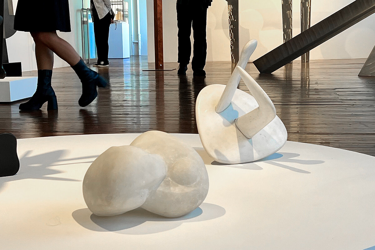 installation view, ‘Against Time: The Noguchi Museum 40th Anniversary Reinstallation,’ image © designboom