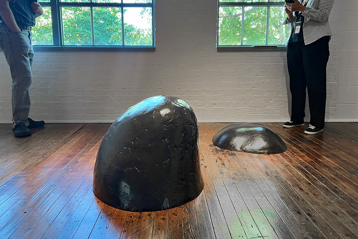 installation view, ‘Against Time: The Noguchi Museum 40th Anniversary Reinstallation,’ image © designboom