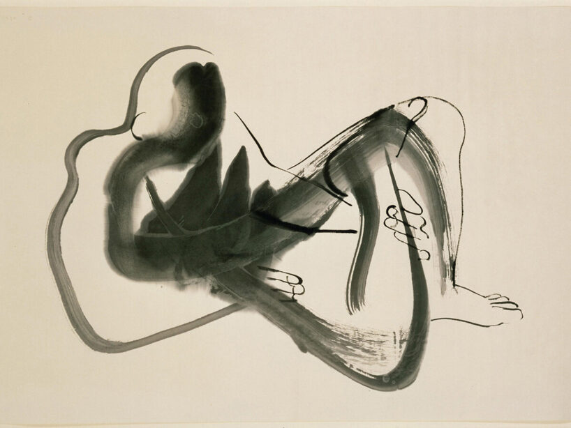 Isamu Noguchi, Peking Brush Drawing, 1930. Ink on paper. 35 1/8 x 57 1/2 in. Photo: Kevin Noble. ©INFGM / ARS
