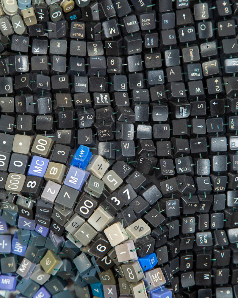 Moffat Takadiwa, Colonial Product 11 (detail), 2023, image © Moffat Takadiwa, Nicodim