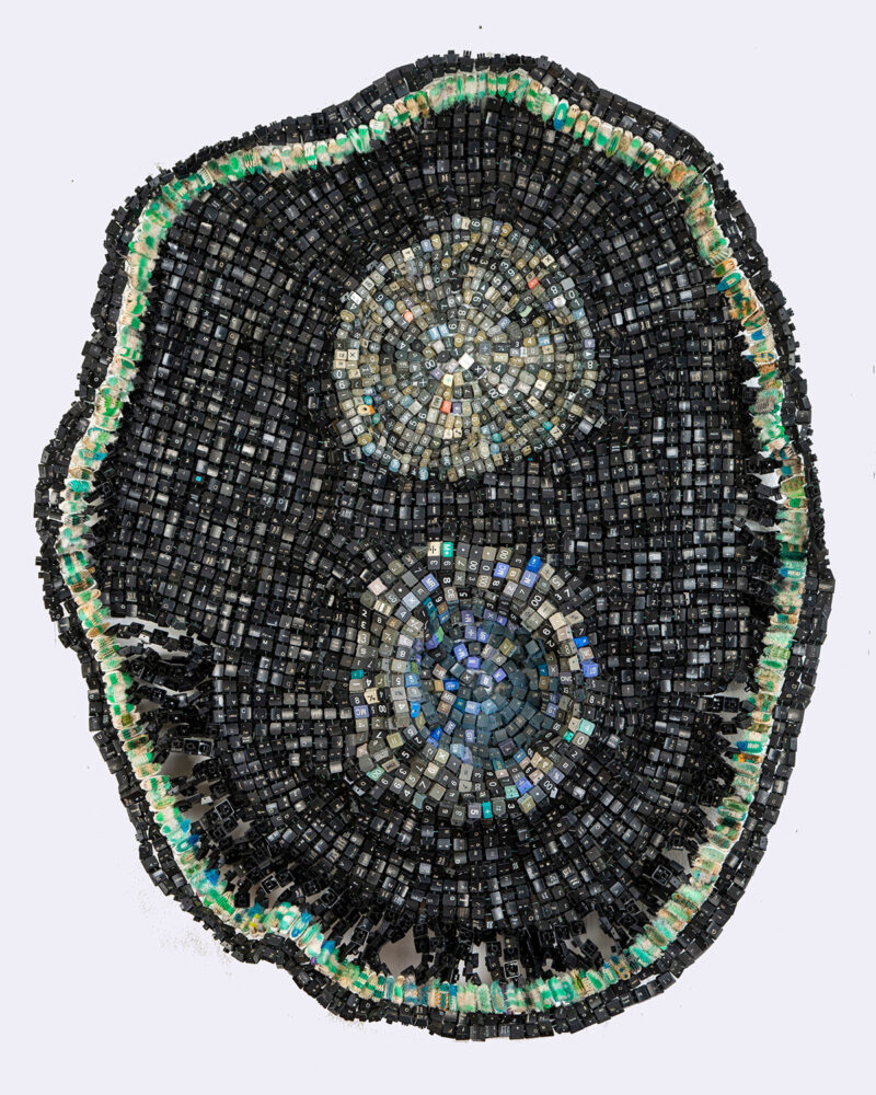 Moffat Takadiwa, Colonial Product 11, 2023, image © Moffat Takadiwa, Nicodim