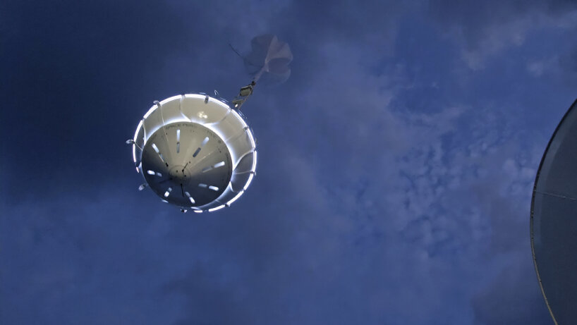 the flight was launched from Marine Spaceport Voyageroff the coast of St. Petersburg, Florida