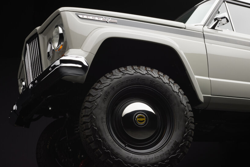 the 1975 Jeep Cherokee restomod forms part of ICON's series of one-off builds called The Reformers