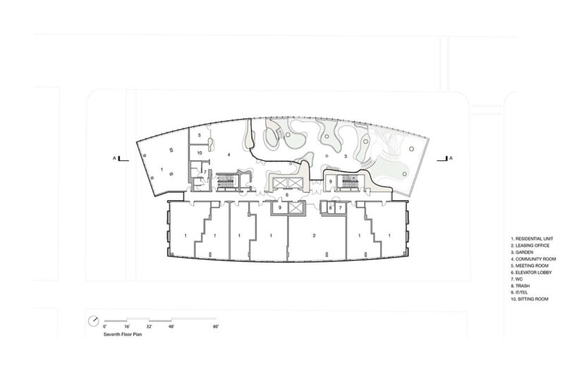 seventh floor plan
