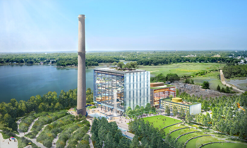 BIG and SCAPE to transform a decommissioned power plant in Connecticut into a 125-acre public park | © SCAPE