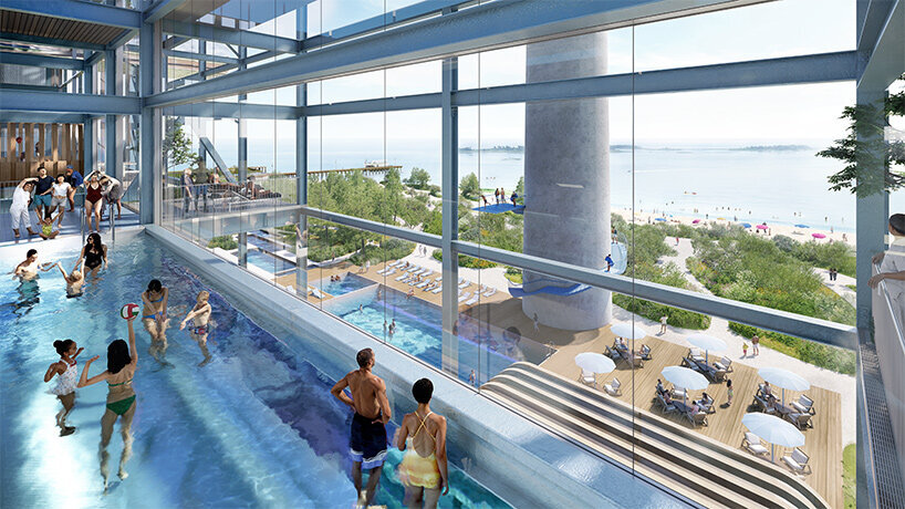 the project will adapt existing structures into spaces for events, education, and recreation | © SCAPE