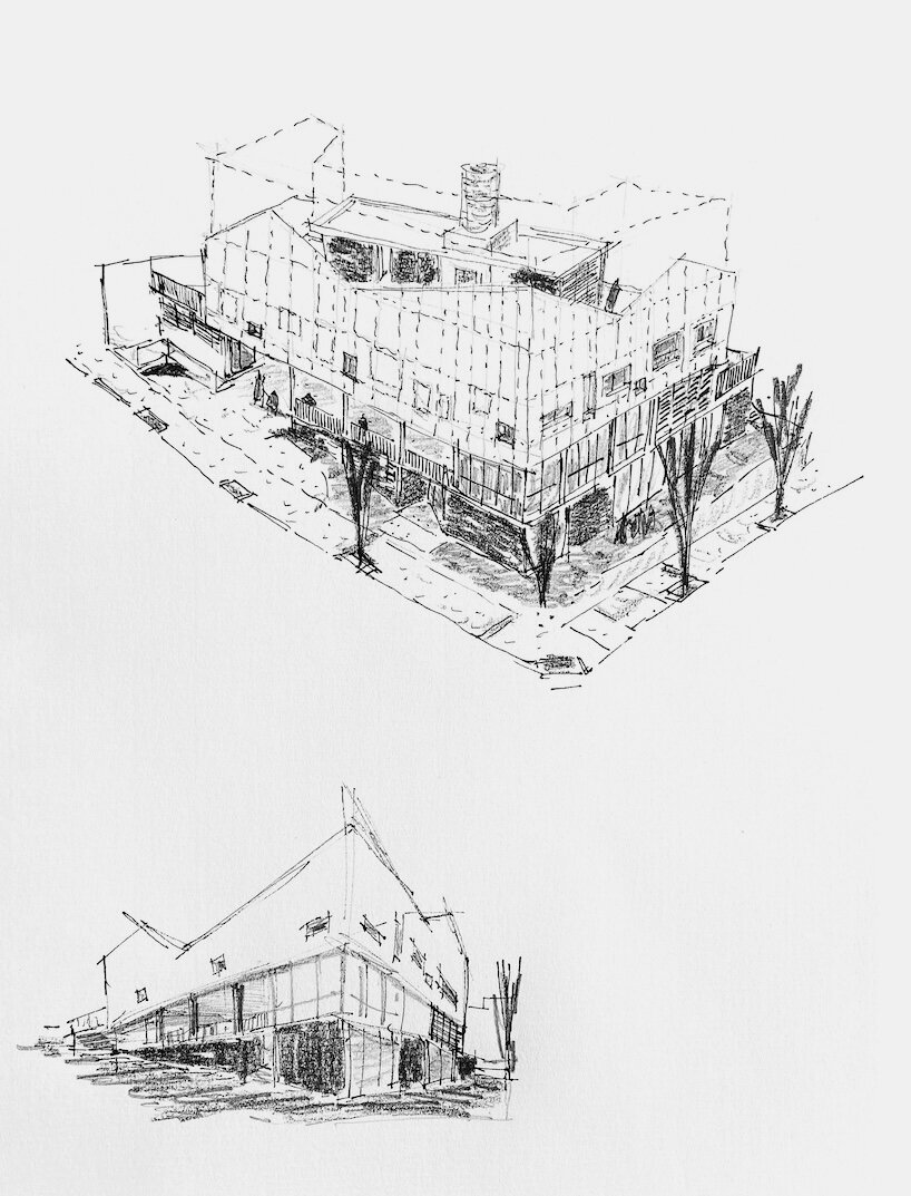 sketch drawing by ©Marcos Franchini